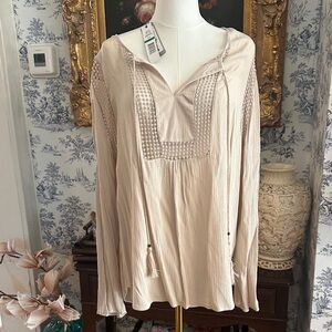 Joseph A tunic top in sand SIZE XL